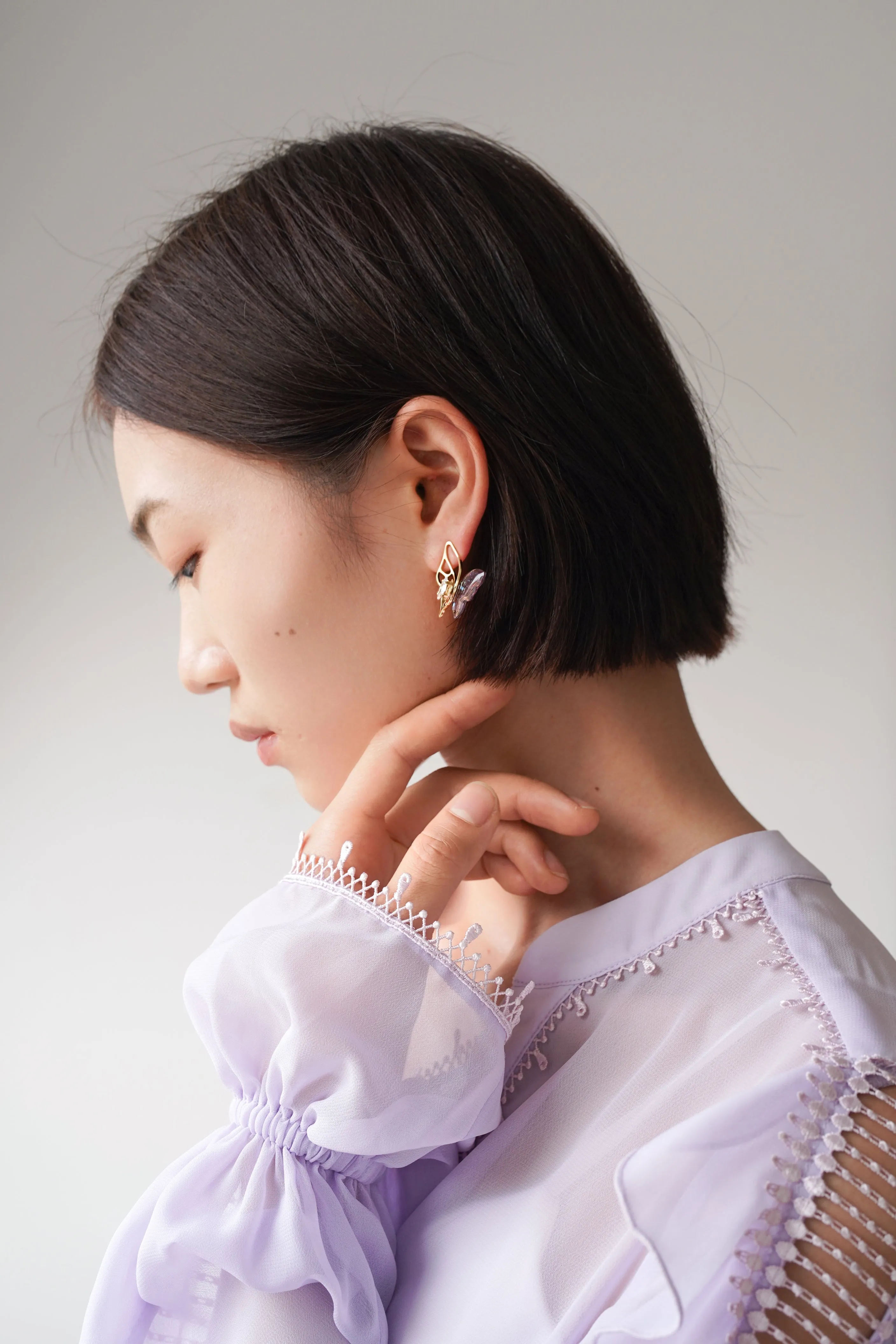Guernica Chiffon Ruffled Blouse