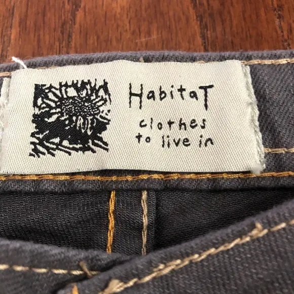 Habitat Clothes To Live In Gray Jeans