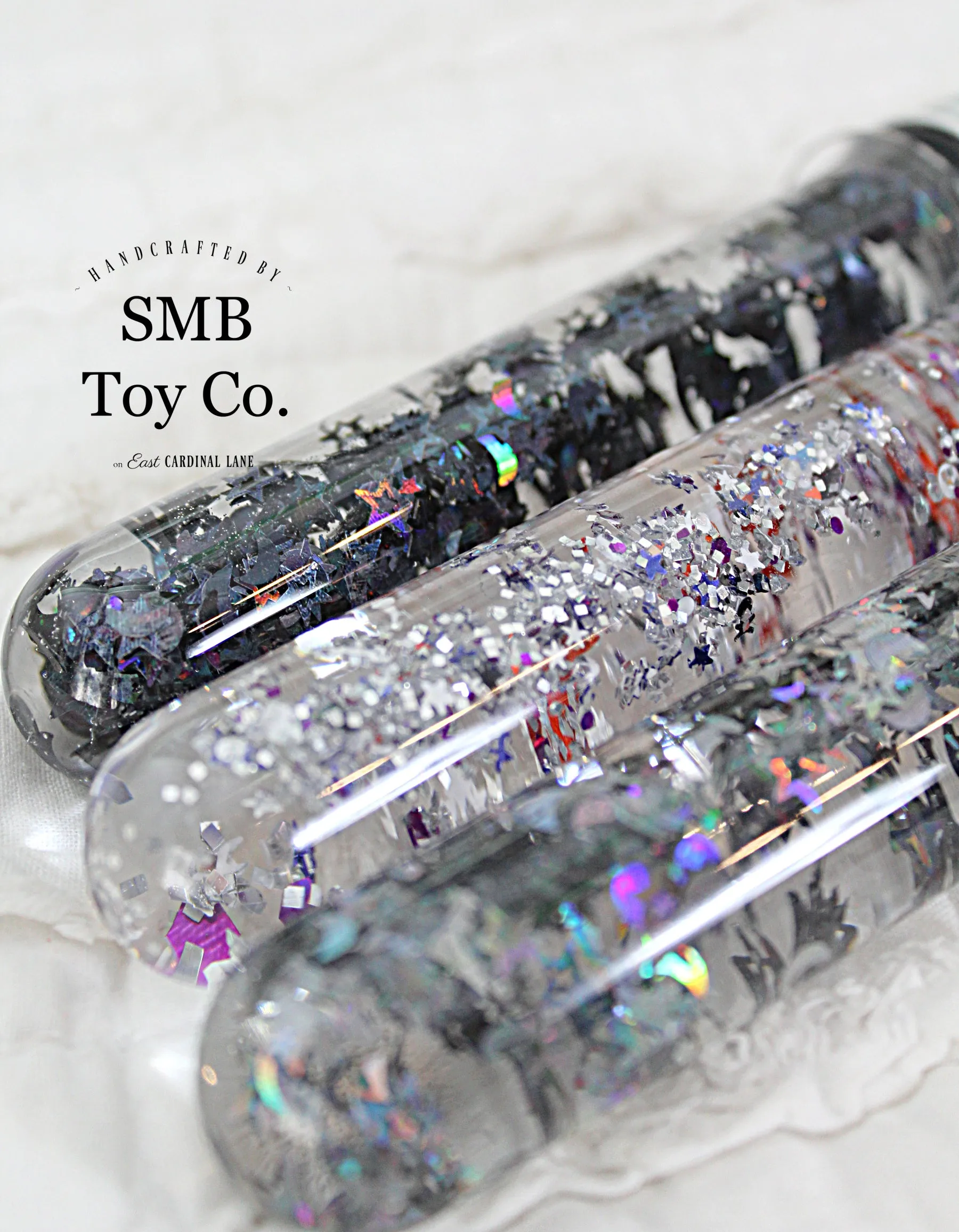 Halloween Sensory Glitter Tubes - Set of 3