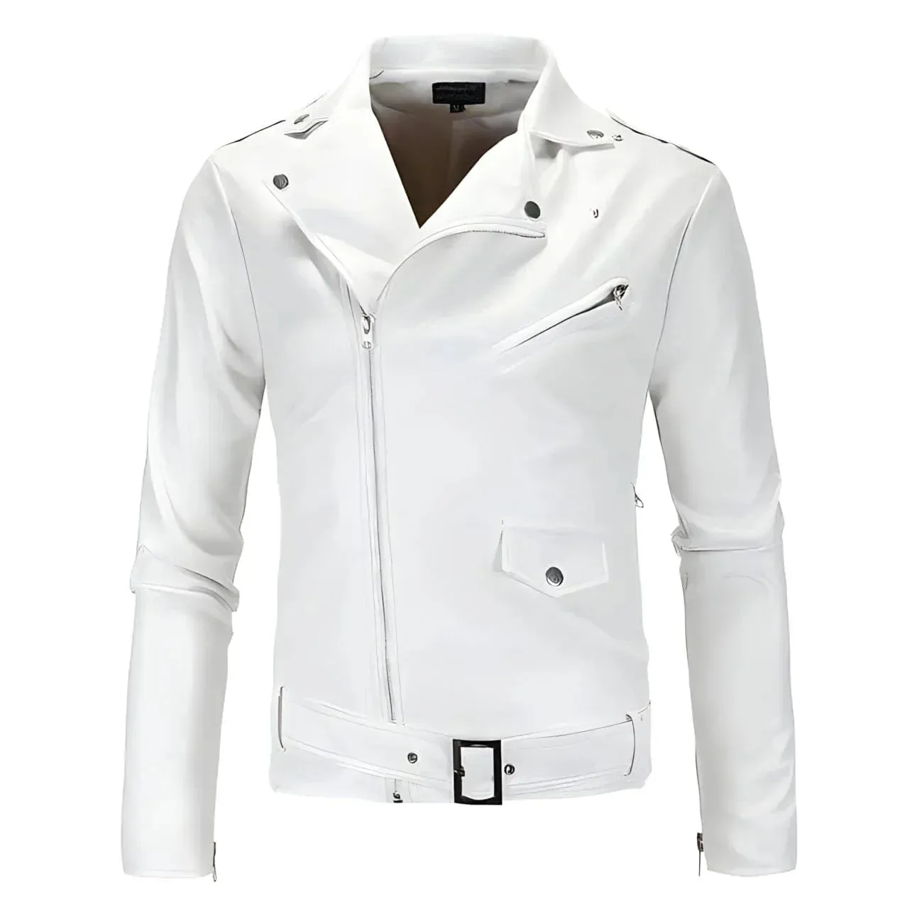 Harley Slim-Fit Synthetic Jacket - Pearl