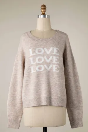 Helen Love Print Sweater