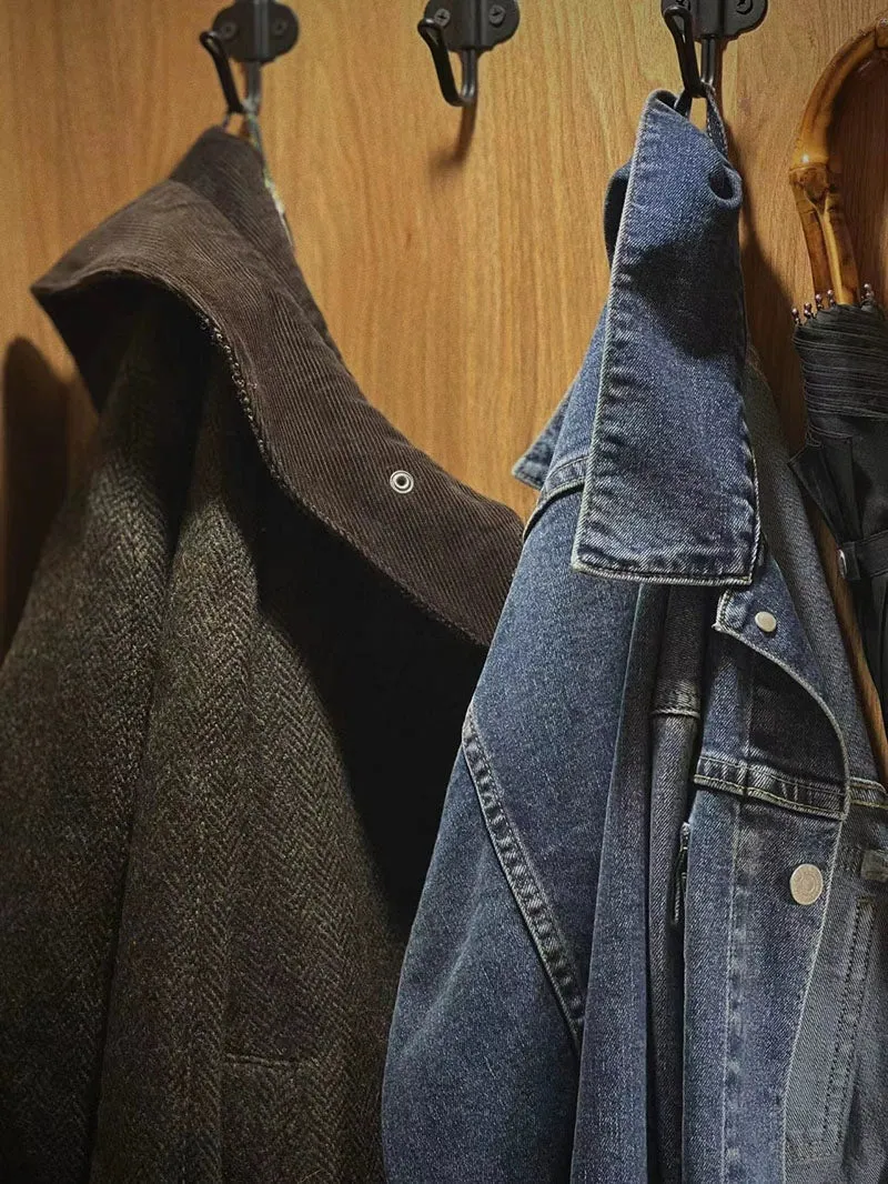 Herringbone Wool Jacket