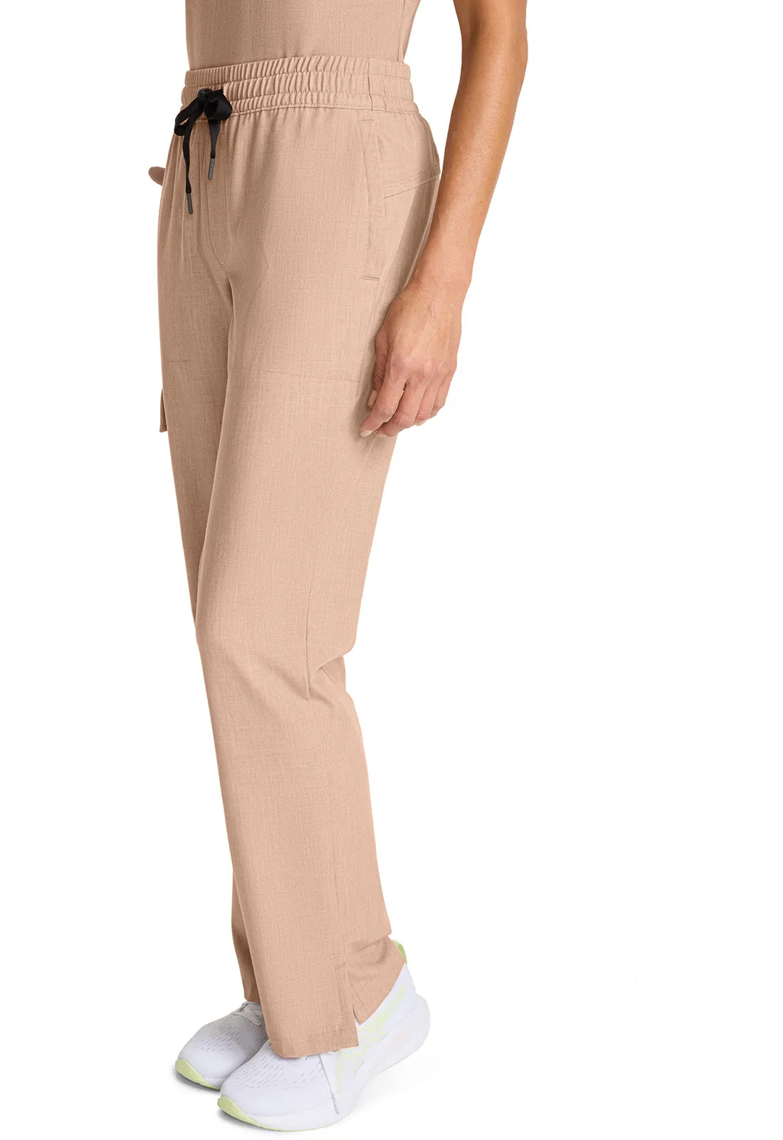 HH Quest HH153 Mid Rise Drawstring Straight Leg Pants Desert Taupe