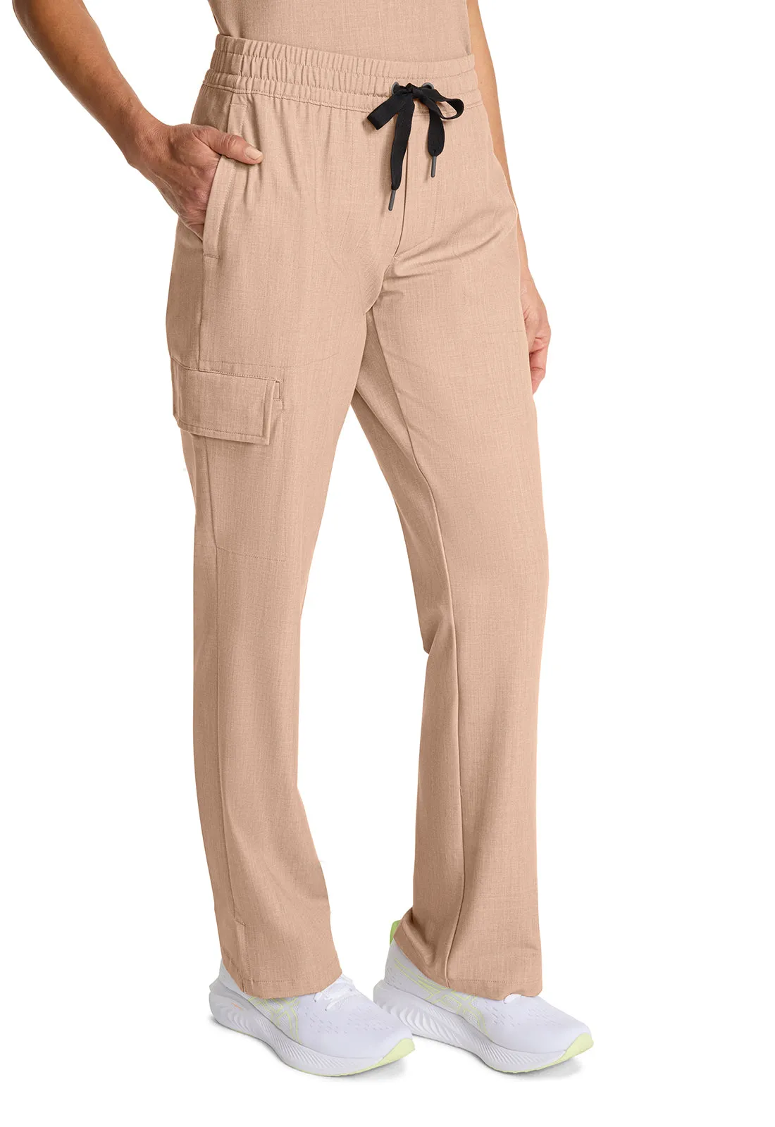 HH Quest HH153 Mid Rise Drawstring Straight Leg Pants Desert Taupe
