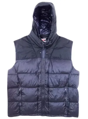 HOODED PUFFER BODY WARMER
