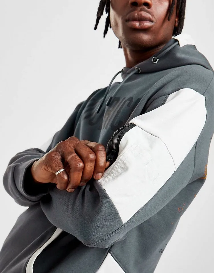 Hoodrich OG Aspire V2 Hoodie Grey/Black/Yellow