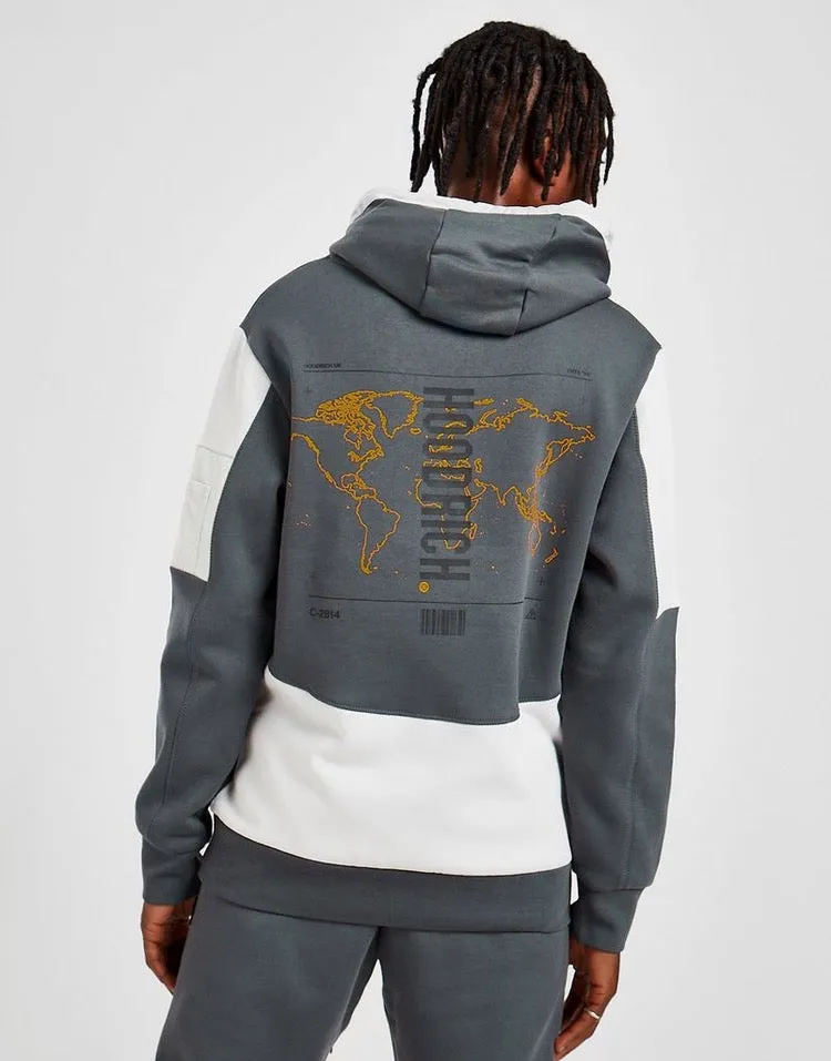 Hoodrich OG Aspire V2 Hoodie Grey/Black/Yellow