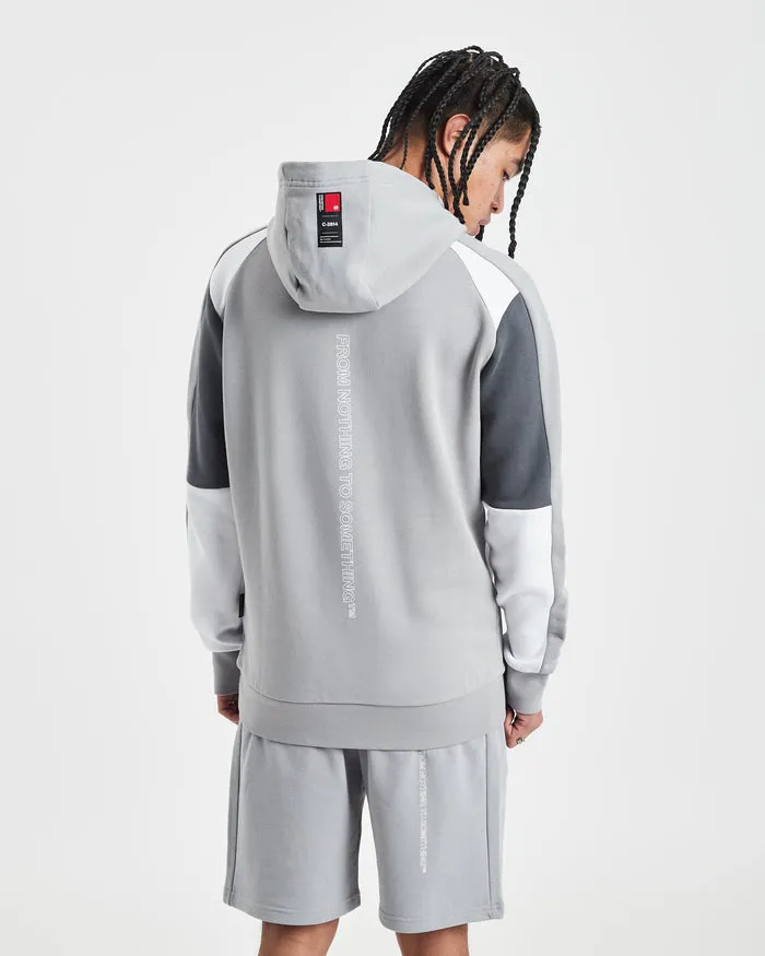Hoodrich OG Flash Hoodie Sleet/White/Fiesta