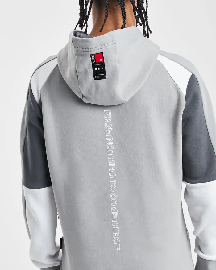 Hoodrich OG Flash Hoodie Sleet/White/Fiesta