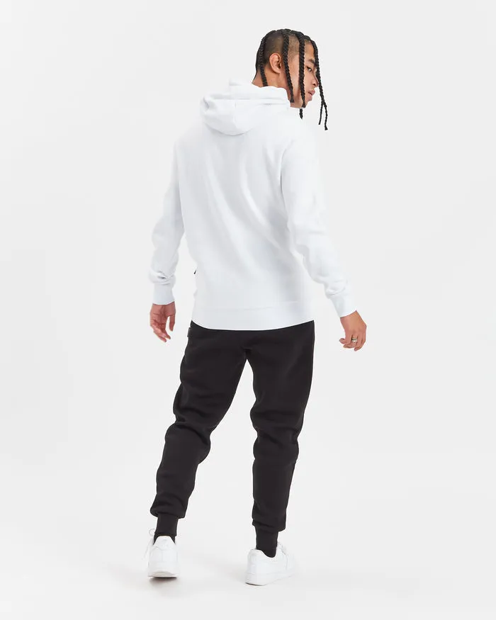 Hoodrich OG Splitter Hoodie White/Red/Black