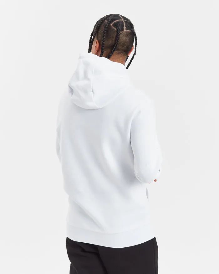 Hoodrich OG Splitter Hoodie White/Red/Black