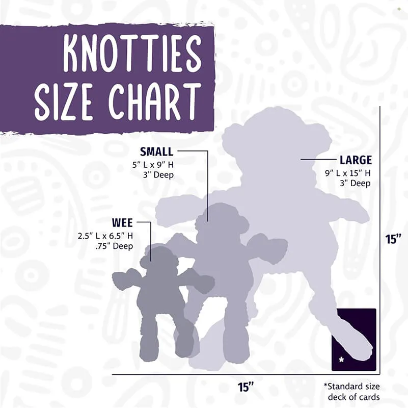 Hugglehounds Octo-Knottie Small