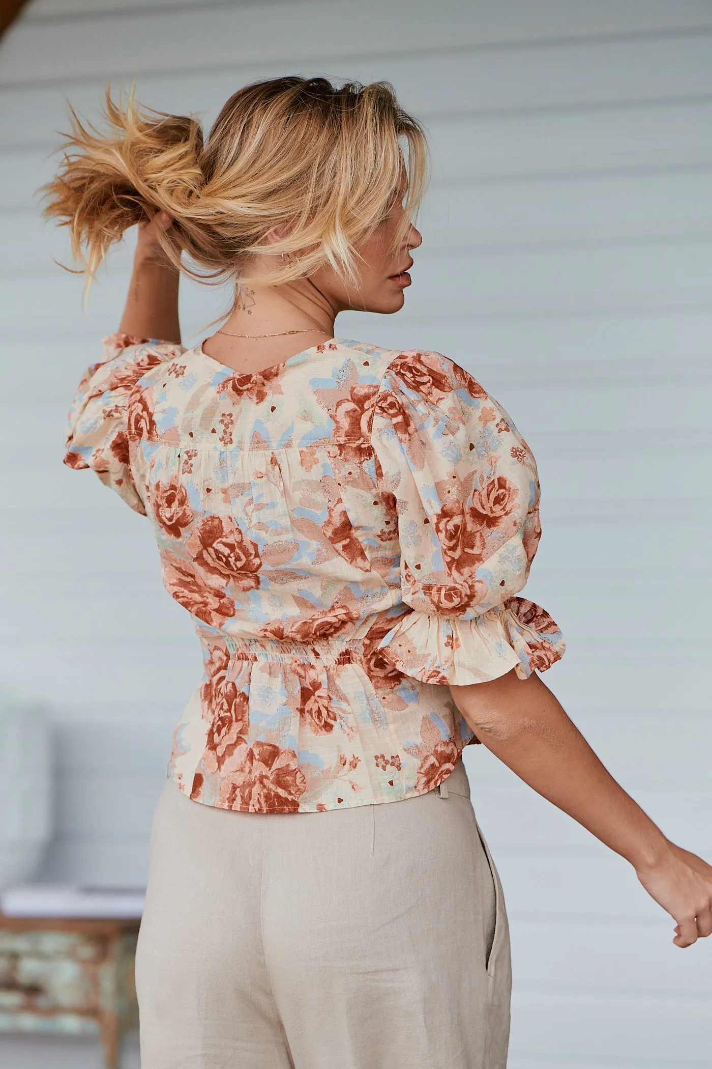I Found You Printed Top ~ Free People