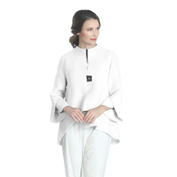 IC Collection Asymmetric Trumpet Sleeve Jacket-IC-3042J/1150J
