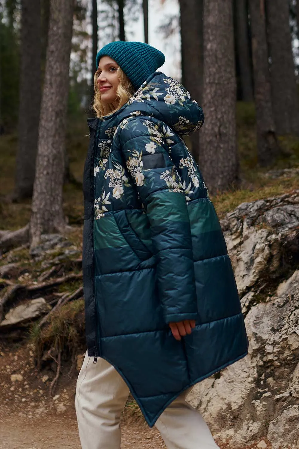 Iceberg Silver Mist winter jacket