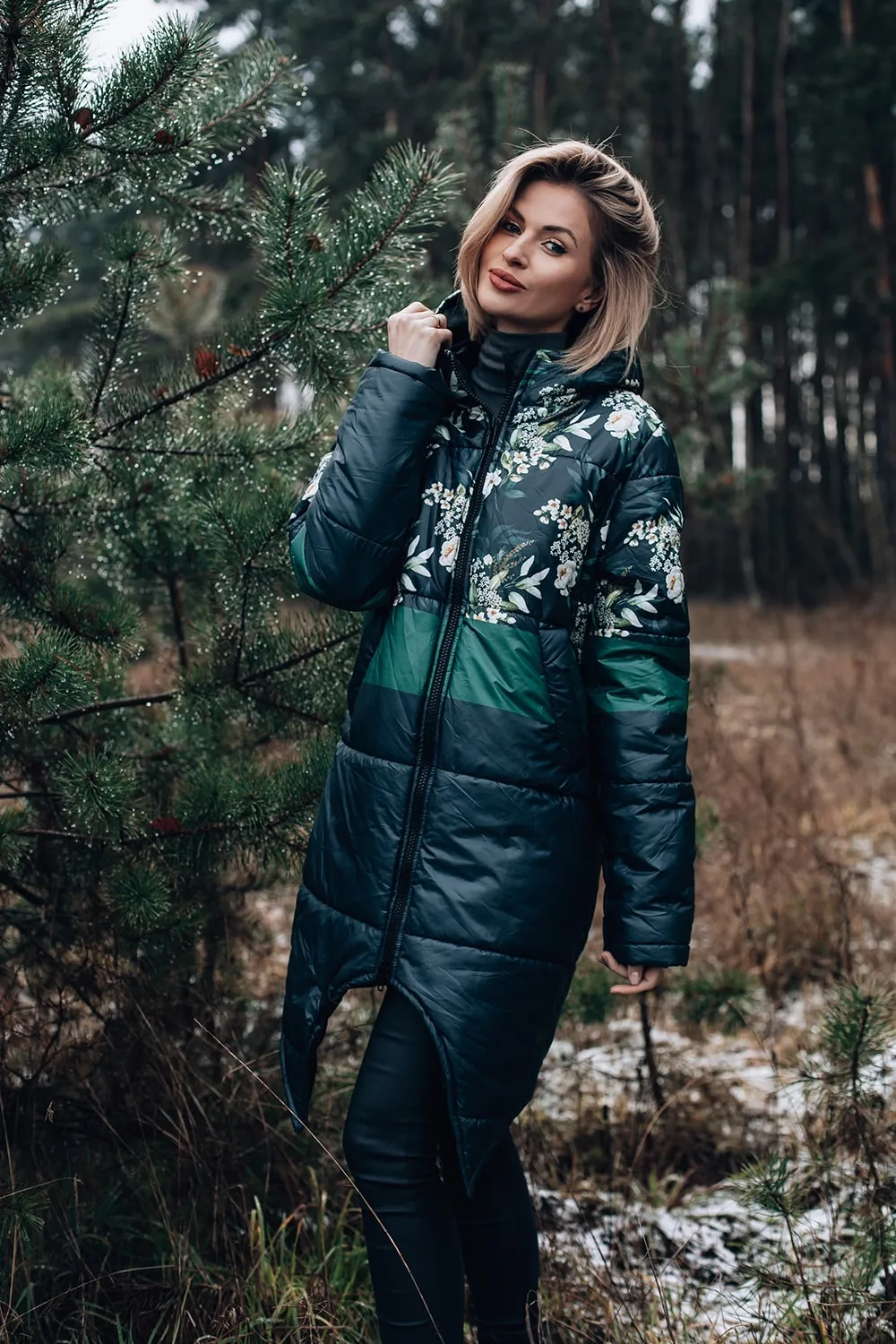 Iceberg Silver Mist winter jacket