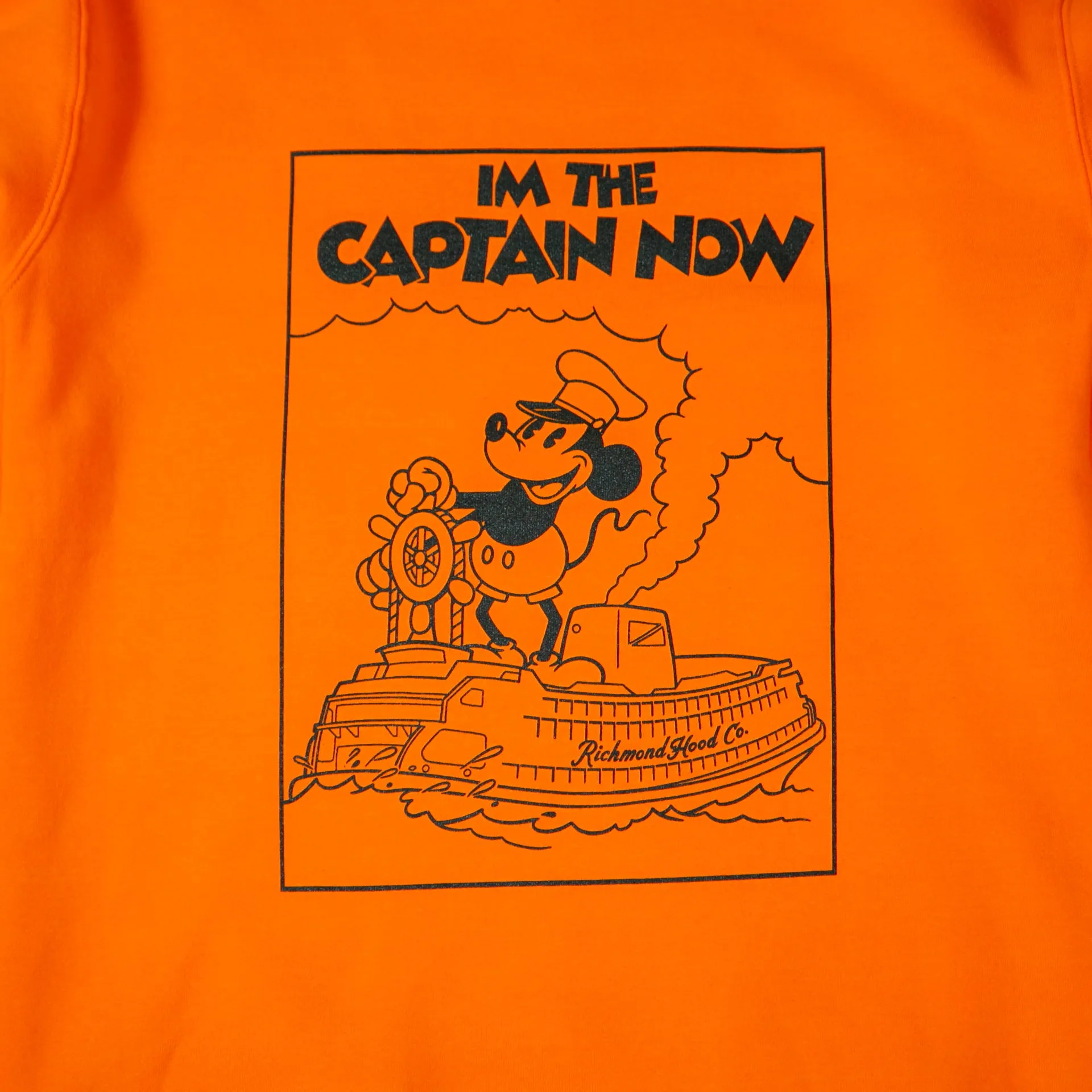 I’m The Captain Now Hoodie - Orange