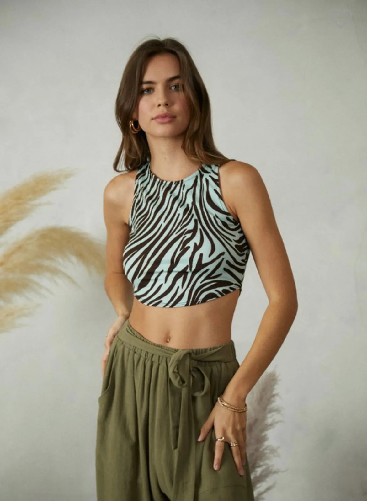 Into The Wild Crop Top