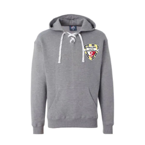 J American Sport Laced Hoodies Maryland United College Showcase
