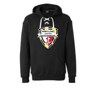 J American Sport Laced Hoodies Maryland United College Showcase