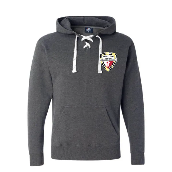 J American Sport Laced Hoodies Maryland United College Showcase