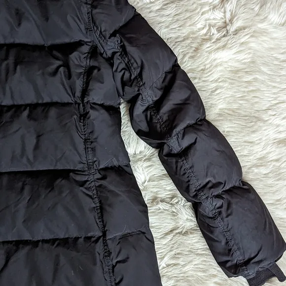 J. Crew Wintress Belted Puffer Coat in Black Blogger Favorite *Missing Belt*