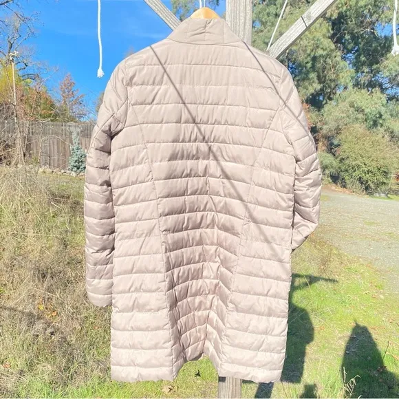 J. Jill Puffer Coat in Cream color Size S NWOT