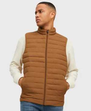 Jack Jones Recycle Bodywarmer Brown