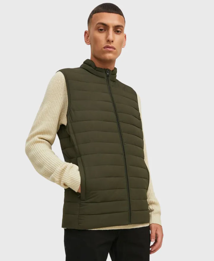 Jack Jones Recycle Bodywarmer Green