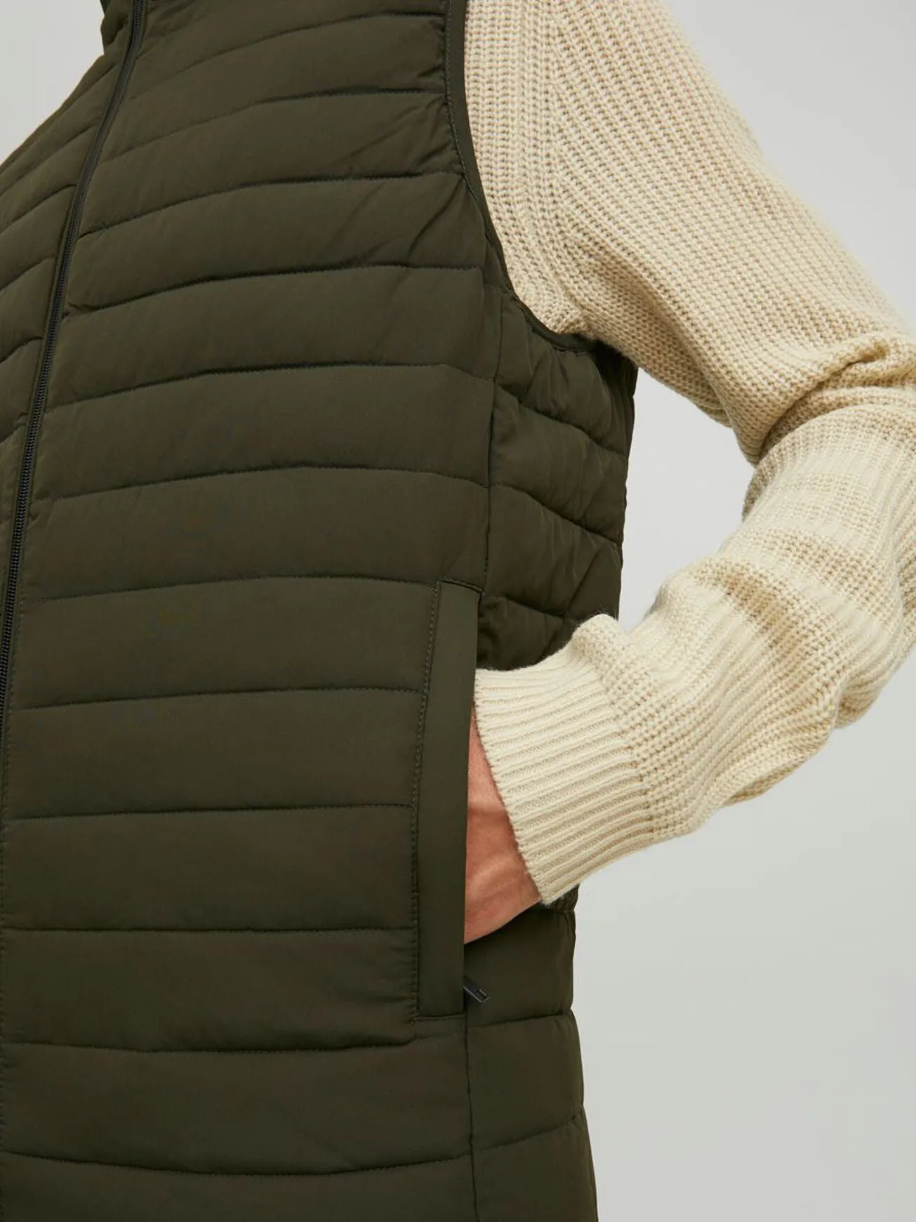 Jack Jones Recycle Bodywarmer Green