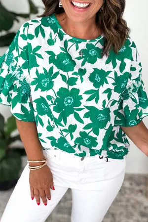 JADE BLOOMS TOP