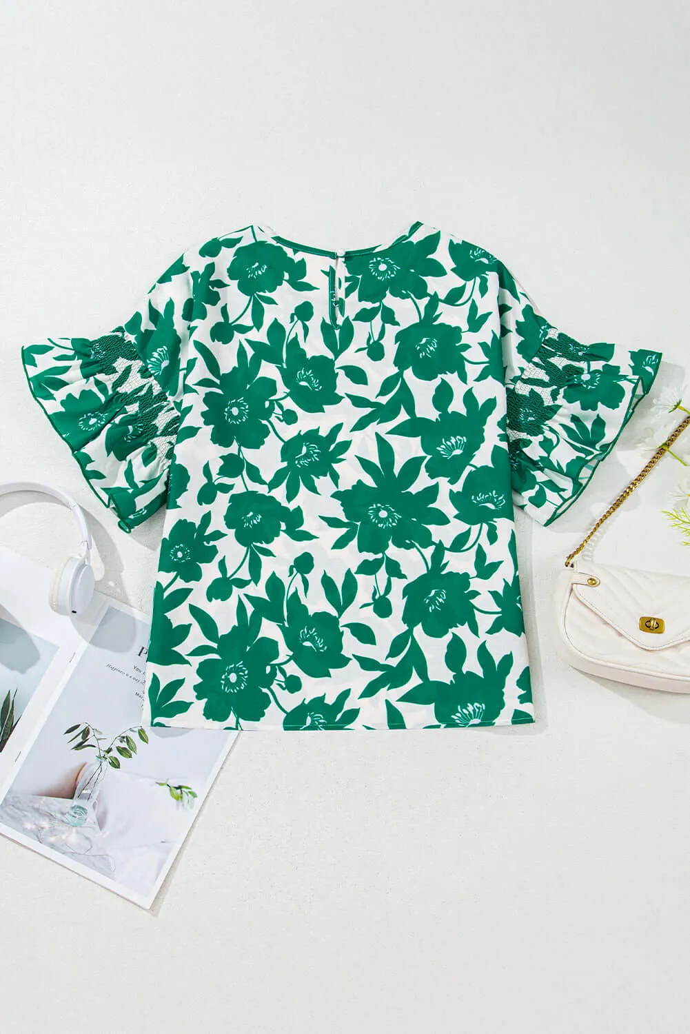 JADE BLOOMS TOP