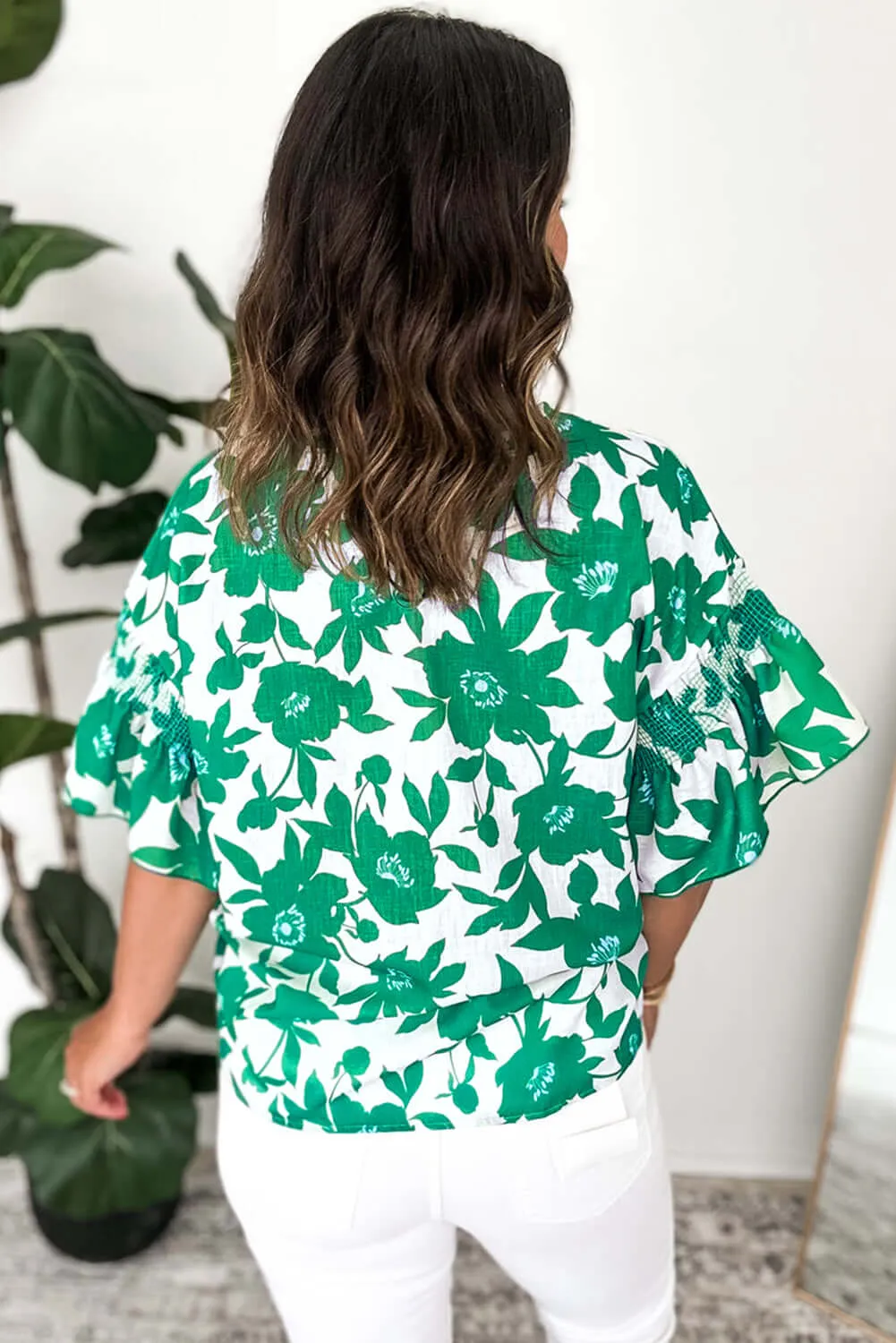 JADE BLOOMS TOP