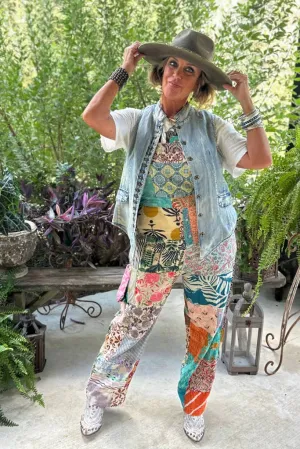 Jaded Gypsy Patchwork Dreams Overalls ONE SIZE