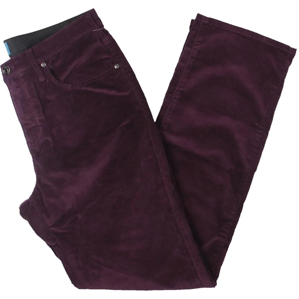 Jag Jeans Womens Ruby Corduroy Mid-Rise Straight Leg Pants