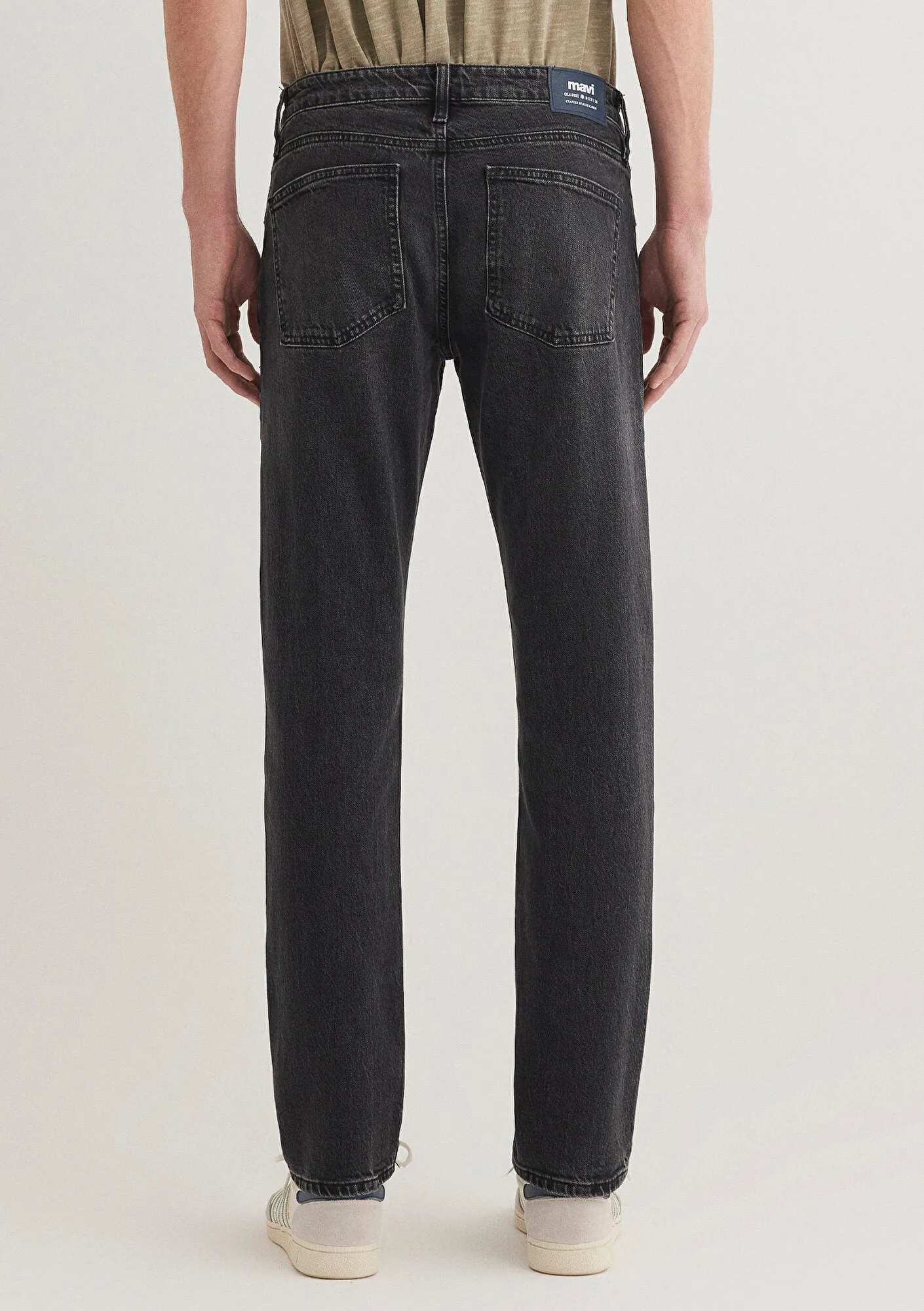 Jake Dark Smoke Classic Denim Jean Pants