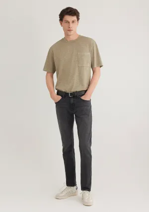 Jake Dark Smoke Classic Denim Jean Pants