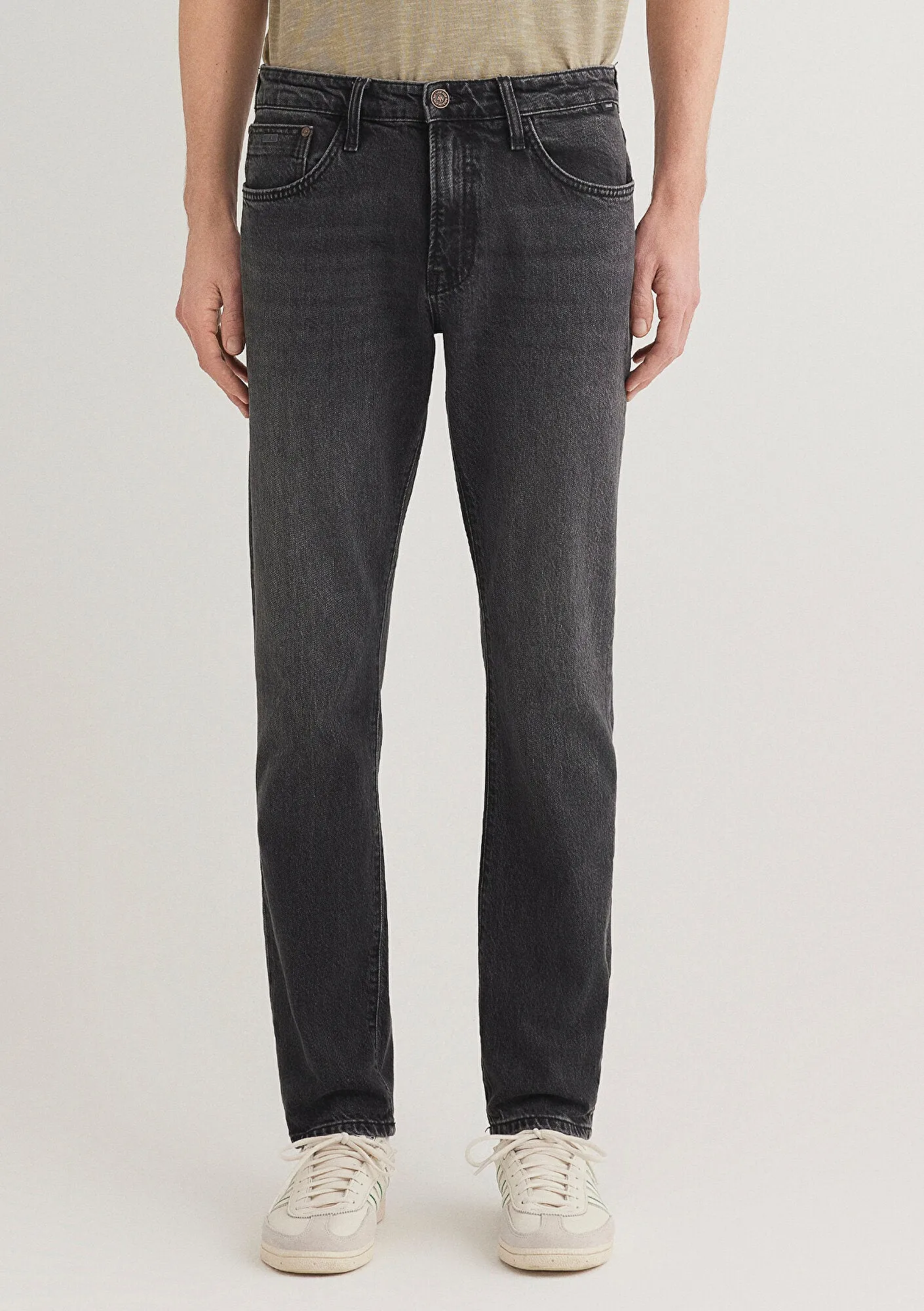 Jake Dark Smoke Classic Denim Jean Pants
