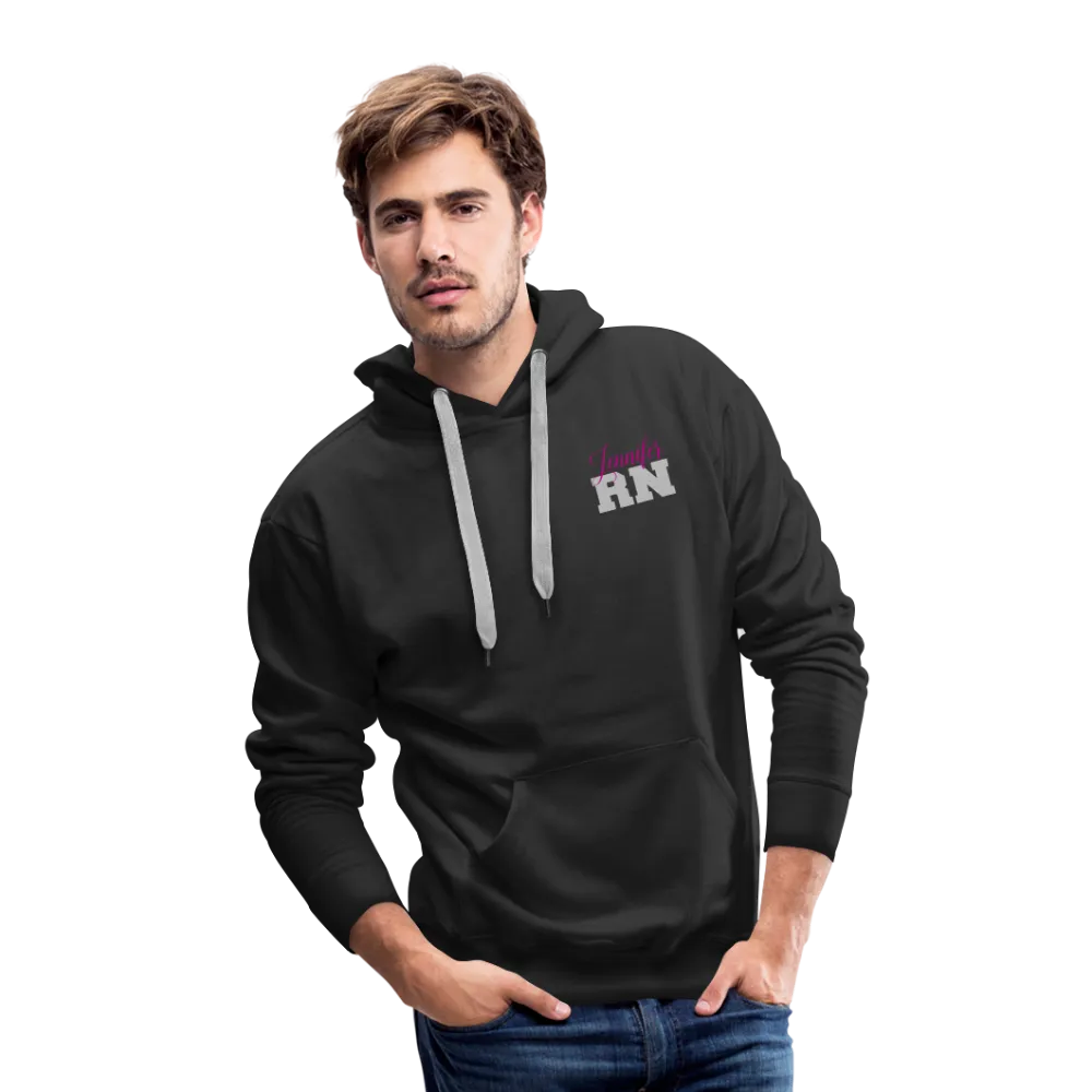 Jennifer RN Nurse Flag Men’s Premium Hoodie