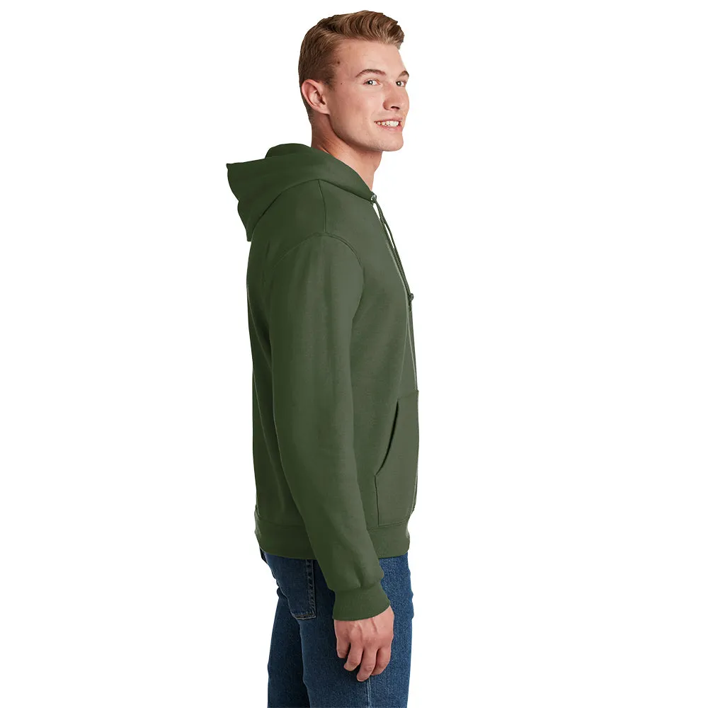 Jerzees® - NuBlend® Pullover Hooded Sweatshirt - Military Green