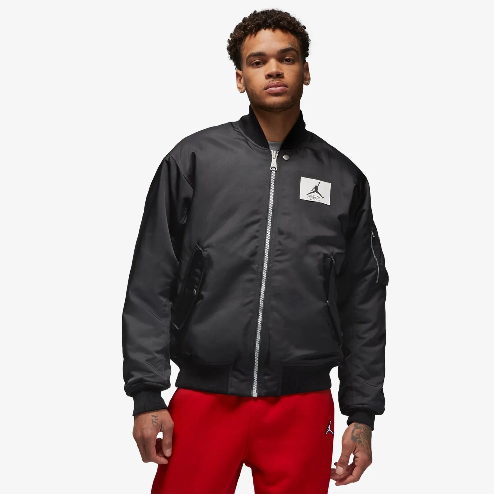 Jordan Essentials Statement Varsity Jacket - Black