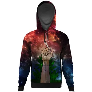 Just Smoke Weed All Over Printed Hoodie