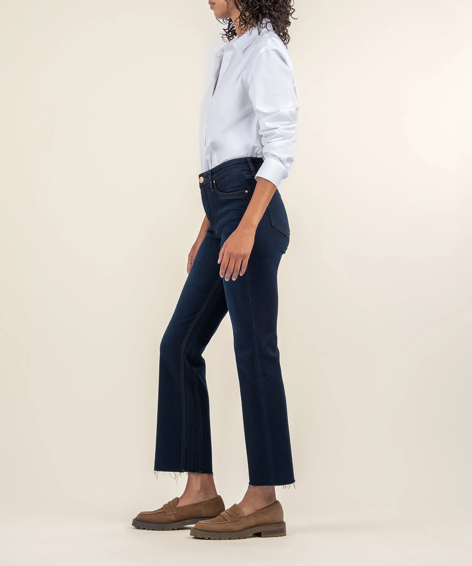 Kelsey High Rise Ankle Flare, Long - FINAL SALE