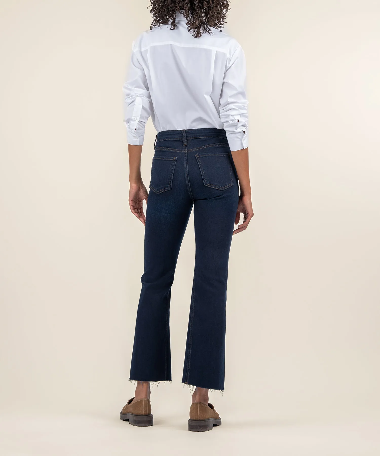 Kelsey High Rise Ankle Flare, Long - FINAL SALE