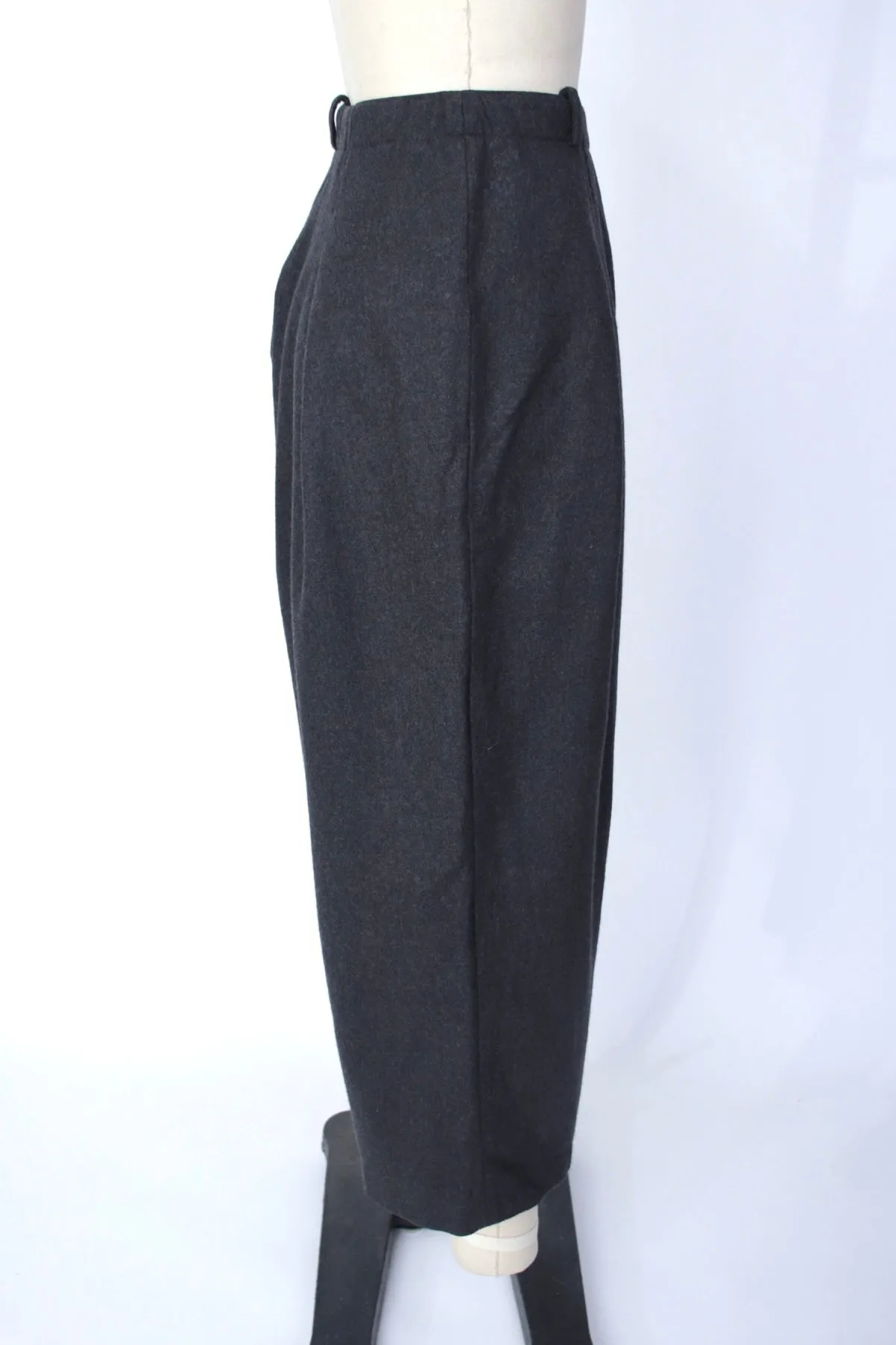 Kenzo Wool Pleated Trousers