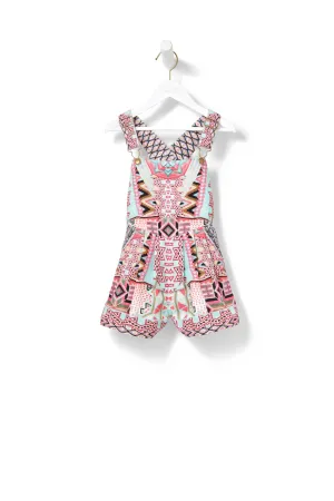 KIDS SHORT OVERALLS MOCHILLA CHILLER