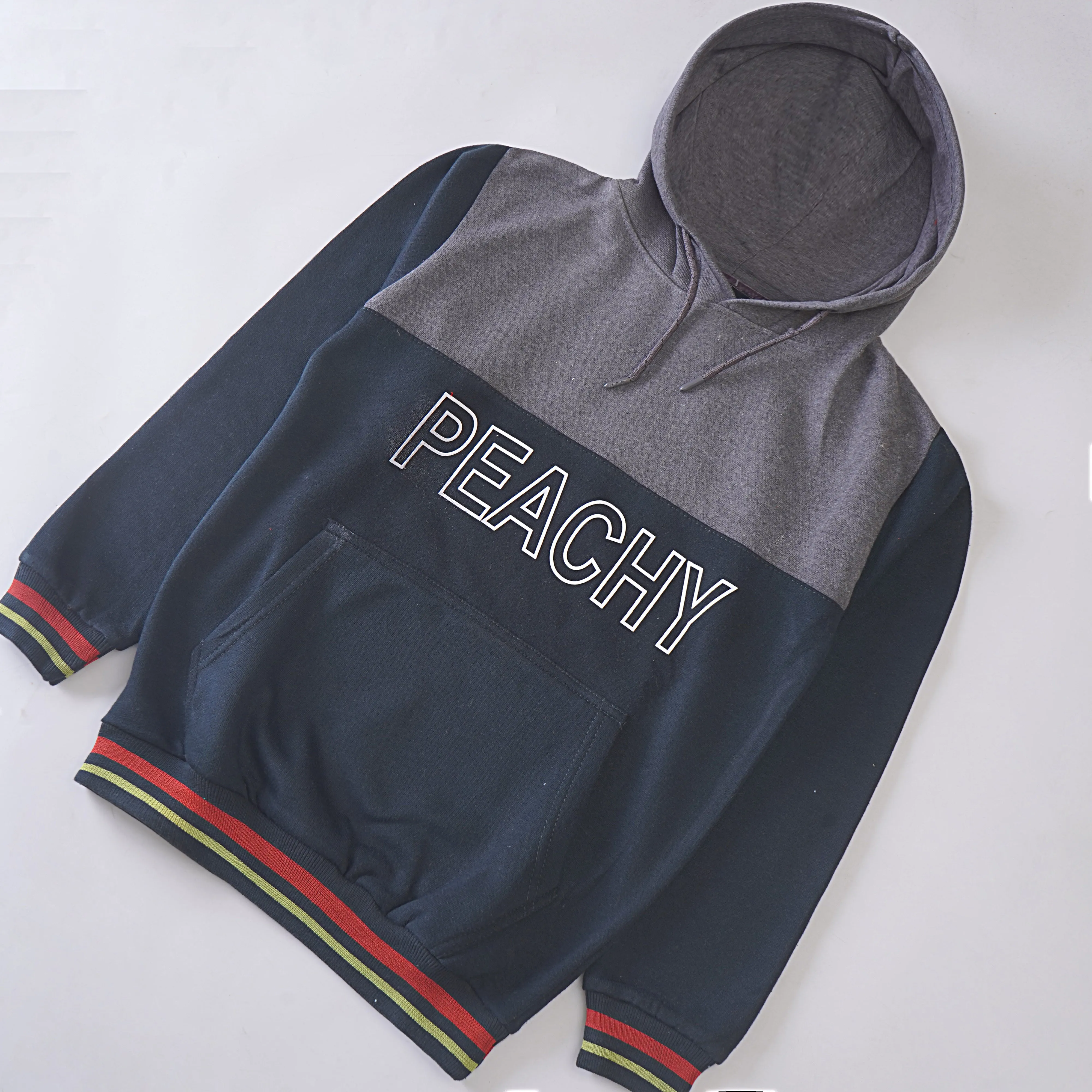 Kids Unisex Full Sleeve Hooded (PEACHY)