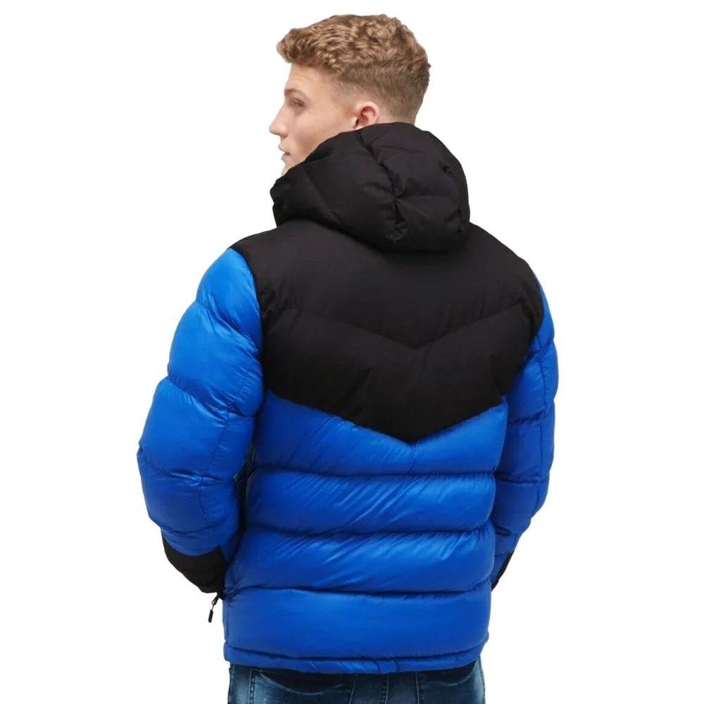 Kings Will Dream Rishton Puffer Jacket Cobalt Blue