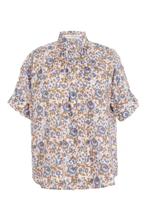Kitsey Shirt, Hydrangea