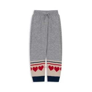 [Konges slojd] Maxime Knit Pants - Heart Stripe